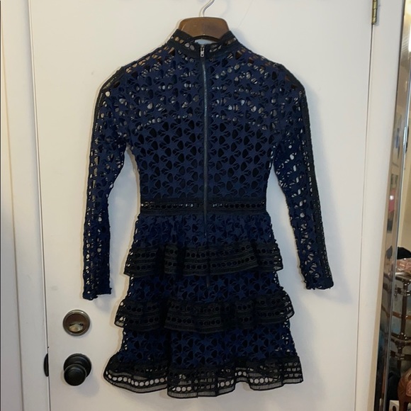 Self-Portrait style dress, size 0-2 - Picture 2 of 12